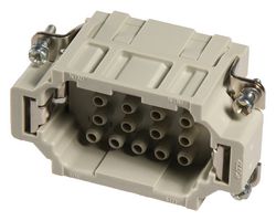 HARTING 09320183001 RECTANGULAR HAN INSERT, PLUG 18 POSITION