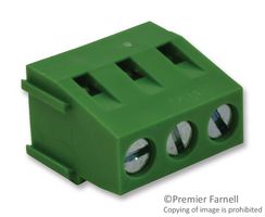 MULTICOMP PRO MB312-508M03 TERMINAL BLOCK EUROSTYLE, 3 POSITION, 26