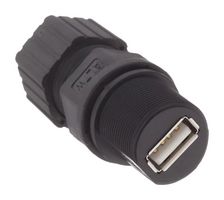 AMPHENOL LTW UA-20BMFA-SL8001. USB SEALED CONN, 2.0 TYPE A, RCPT, 4POS