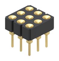 MILL-MAX 805-10-009-00-006000 CONNECTOR, HEADER, 9POS, 3ROW, 2.54MM