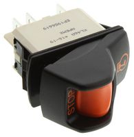 APEM KL462AKXA129N067Z9 ROCKER SWITCH, DPDT, 5A, 24VDC, PANEL
