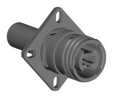 AMPHENOL AEROSPACE CF-594021-04S MIL SPEC CIR CONN, RCPT, 21-4, CRIMP