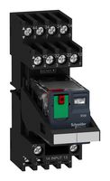 SCHNEIDER ELECTRIC RXM2AB2B7PVM POWER RELAY, DPDT, 24VAC, 10A, SOCKET