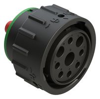 AMPHENOL SINE/TUCHEL AHDP06-24-09SN-SRA CIRCULAR CONNECTOR, PLUG, 24-09, CRIMP