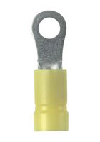PANDUIT PV10-56R-L. TERMINAL, RING TONGUE, M8, 10AWG, YELLOW
