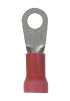 PANDUIT PV8-10RX-TY. TERMINAL, RING TONGUE, #10, 8AWG, RED