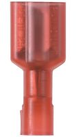 PANDUIT DNF18-250FIB-M FEMALE DISCONNECT, 6.35MM, 18AWG, RED
