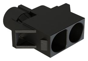 AMPHENOL SINE/TUCHEL PL000727 RCPT HOUSING, 2POS, THERMOPLASTIC, BLK