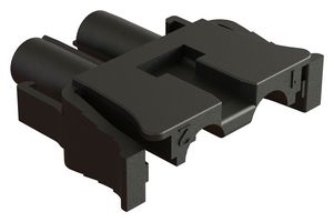 AMPHENOL SINE/TUCHEL PL000734 PLUG HOUSING, 2POS, THERMOPLASTIC, BLK