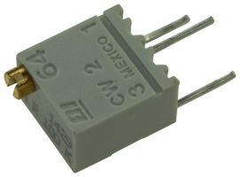 TT ELECTRONICS / BI TECHNOLOGIES 64WR100KLF TRIMMER POTENTIOMETER, 100KOHM 12TURN TH