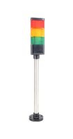 MALLORY JTC120-RYG-CSL STACK LIGHT, GRN/RED/YEL, 85DBA, 120VAC