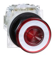 SQUARE D BY SCHNEIDER ELECTRIC 9001SKR9RH13 INDUSTRIAL PUSHBUTTON, SPDT, 30MM