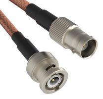 AMPHENOL RF 095-850-254-036 RF CABLE, BNC PLUG-JACK, 36"