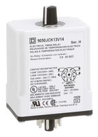 SQUARE D BY SCHNEIDER ELECTRIC 9050JCK13V14 TIME DELAY RELAY, DPDT, 0.6S-60S, 24V