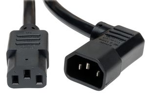 EATON TRIPP LITE P005-006-14RA POWER CORD, IEC C14/IEC C13, 6FT, 15A