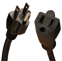 EATON TRIPP LITE P024-003-13A POWER CORD, NEMA 5-15P/5-15R, 3FT, 13A