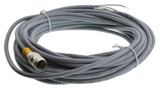 TURCK RK 4.4T-10 SENSOR CORD, M12 4P RCPT-FREE END, 10M