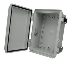 BUD INDUSTRIES PTQ-11044 ENCLOSURE, MULTIPURPOSE, PC, GREY
