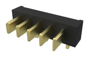 AMPHENOL COMMUNICATIONS SOLUTIONS 10174523-050000LF BATTERY CONNECTOR, R/A HDR, 5POS, 2.5MM