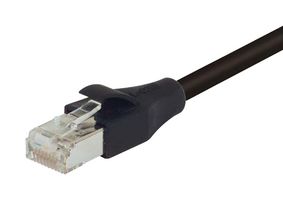 L-COM TRD855HFO-50 PATCH CORD, RJ45 PLUG-RJ45 PLUG, 50FT