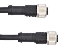 AMPHENOL LTW M12A12FL-12AFL-SD002. CBL ASSY, 12P M12 RECPT-RECPT, 2M