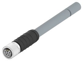 TE CONNECTIVITY T41513C9L25-005 SENSOR CORD, 5P M12 RCPT-FREE END, 5M