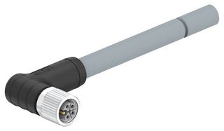 TE CONNECTIVITY T4151499L25-007 SENSOR CORD, M12 R/A RCPT-FREE END, 10M