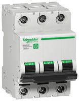 SCHNEIDER ELECTRIC M9F22306 MCB, 3 POLE, 6A, 440VAC, DIN RAIL