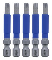 WIHA 70277 IMPACT BIT, T25, 1/4" DR, 2" LG, 5PK