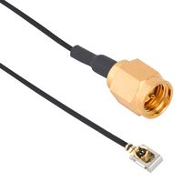 AMPHENOL RF 095-902-596-050. RF CBL, SMA PLUG-R/A MHF1 PLUG, 2"