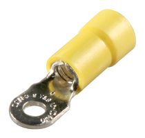 ABB - THOMAS & BETTS 10RC-6X TERMINAL, RING TONGUE, SIZE 6, CRIMP, YE
