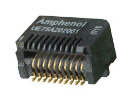 AMPHENOL COMMUNICATIONS SOLUTIONS UE75A205000T PLUGGABLE I/O CONN, SFP, 20POS, SMT