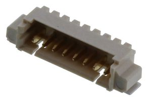 AMPHENOL COMMUNICATIONS SOLUTIONS 10114830-11108LF CONN, R/A HEADER, 8POS, 1ROW, 1.25MM