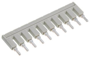 WAGO 2004-410. TERMINAL BLOCK JUMPER BAR, 10WAY, 6.2MM