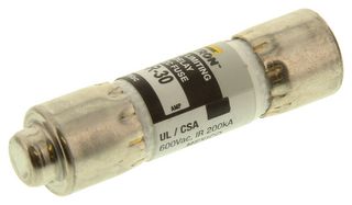 EATON BUSSMANN FNQ-R-30 FUSE, 30A, 600V, TIME DELAY