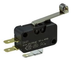 ZF D453-R1RD-G2 MICROSWITCH, LEVER, SPDT, 16A, 250VAC