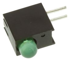 DIALIGHT 551-1301F SIDE-LOOKING LED LAMP,GREEN