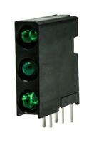 DIALIGHT 564-2210-222F CKT BOARD INDICATOR, GREEN, 50MCD, TH