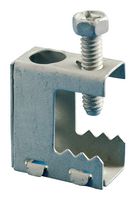 NVENT CADDY BC BEAM CLAMP, 1/4" ROD1, #10 ROD2, STEEL