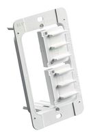 NVENT CADDY MP1P MOUNTING PLATE, LOW VOLTAGE, 1 GANG, ABS