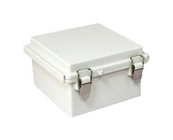 BUD INDUSTRIES PTQ-11051 ENCLOSURE, 10.21" X 6.28" X 5.1", GRAY