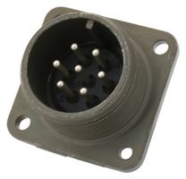 AMPHENOL INDUSTRIAL MS3102E16S-1P. CIRCULAR CONN, RCPT, SIZE 16S, 7POS, BOX