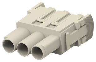 TE CONNECTIVITY T2115032101-000 HEAVY DUTY INSERT, PLUG, 3POS, 1.2A