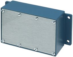 POMONA 2901 BOX, SHIELDED, ALUMINIUM, BLUE