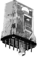 STRUTHERS-DUNN B255XCXP-24VDC POWER RELAY, 3PDT, 24VDC, 10A, PLUG IN