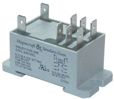 SCHNEIDER ELECTRIC/LEGACY RELAY 92S11D22D-24 RELAY, DPDT, 250VAC, 28VDC, 30A