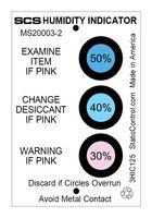 SCS 3HIC125. HUMIDITY INDICATOR CARD, 50%RH, ±2.5%