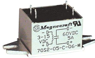 SCHNEIDER ELECTRIC/LEGACY RELAY 70S2-03-C-25-S SSR, PANEL MOUNT, 280VAC, 30VDC, 25A