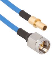 AMPHENOL SV MICROWAVE 7093-0185 CABLE ASSY, BMA PLUG-SMA PLUG, 24"