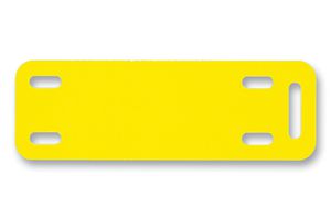 PANDUIT M300X050Y6T LABEL, PLATE, YEL, 76.2X12.7MM, PK500